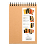 Medium Sketchbook 10 x 7"- Spiral Fliptop Landscape (Kraft)