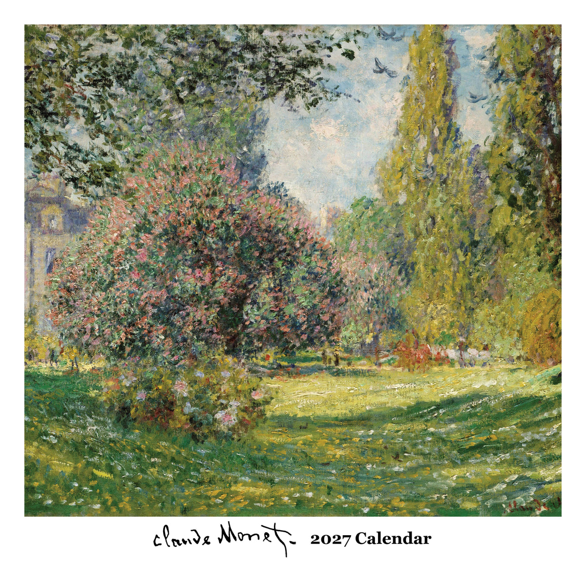 Claude Monet Wall Calendar 2027