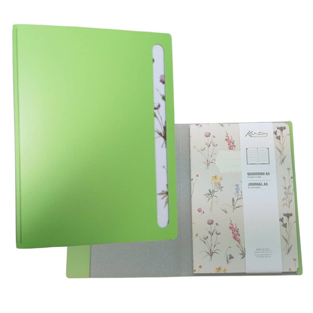 Florentine A5 Softcover Journal in Leather Cover