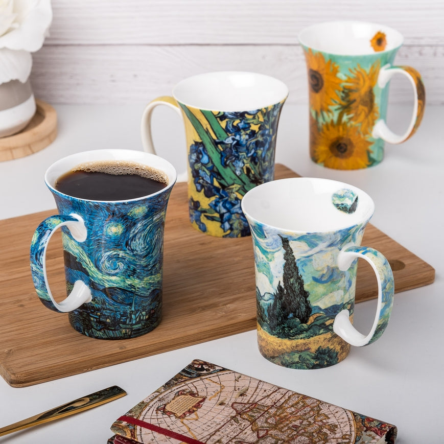 Van Gogh Set of 4 Mugs