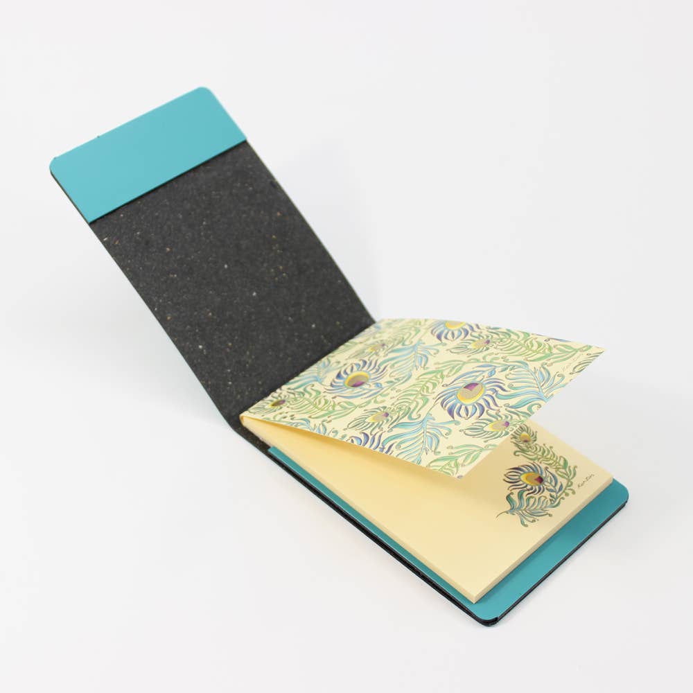 Florentine B7 Memo pad in Leather Cover, Italian Stationery