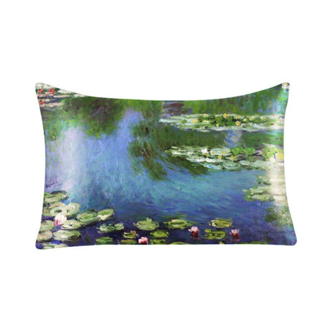 Claude Monet Water Lilies Satin Pillowcase