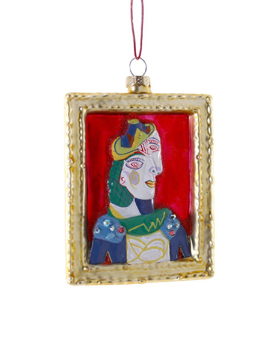 Bust De Femme Painting Ornament