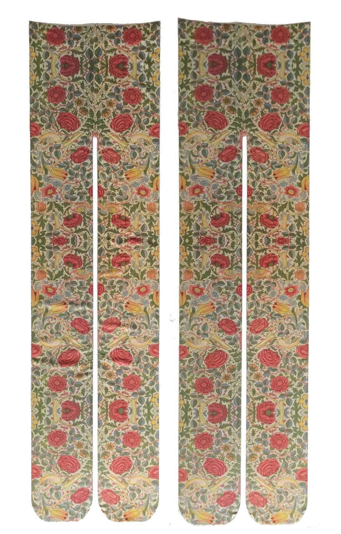 ROSE by WILLIAM MORRIS Printed Art Tights