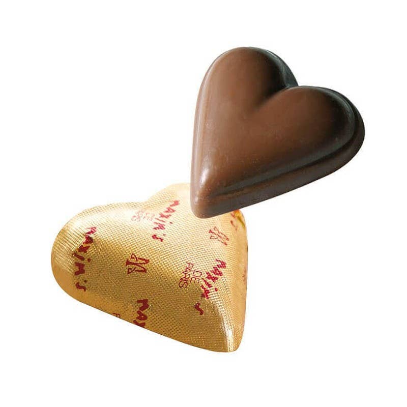 Maxim's De Paris -  Giftbox Heart Milk Chocolate, 8 Pces