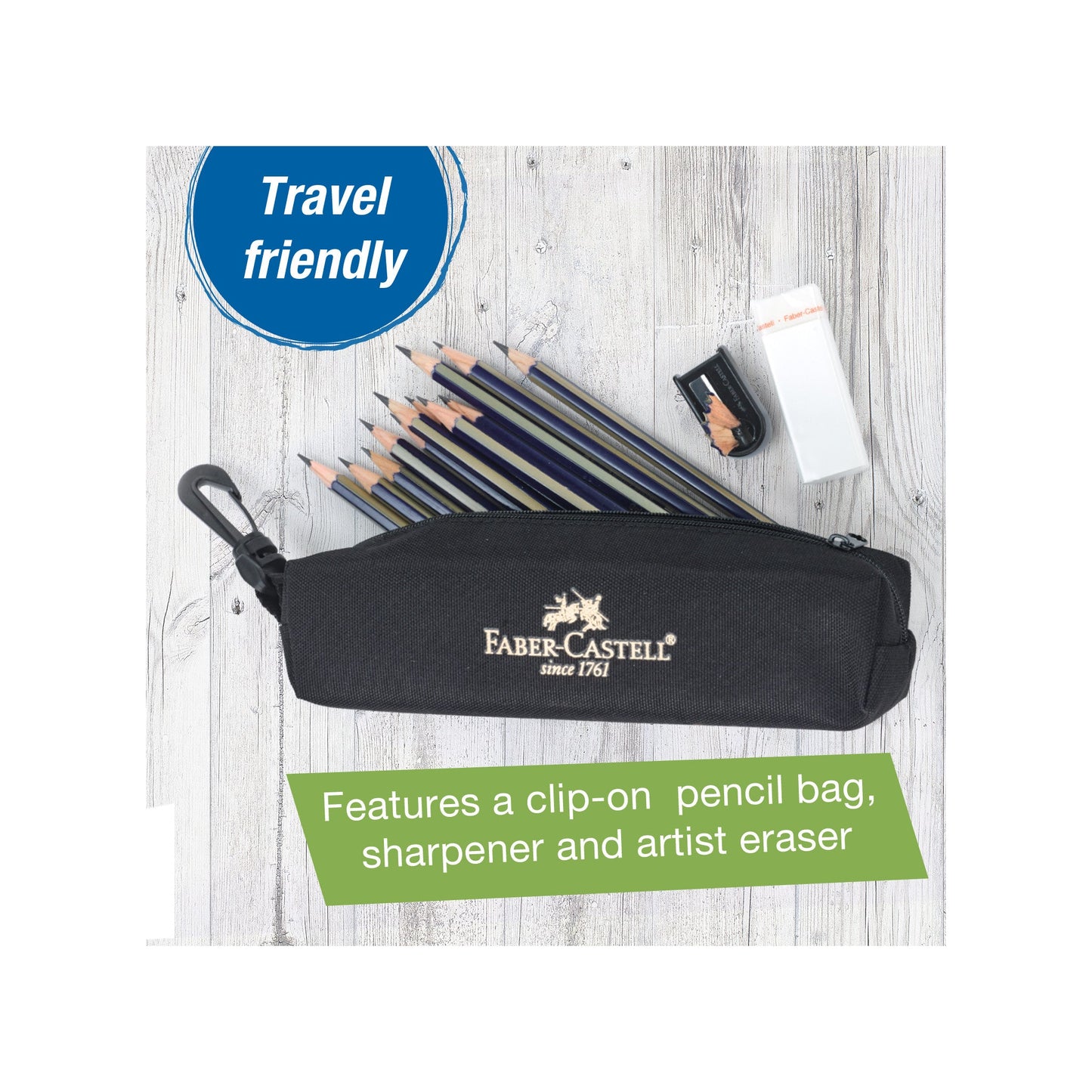 Art on The Go Graphite Pencil Set