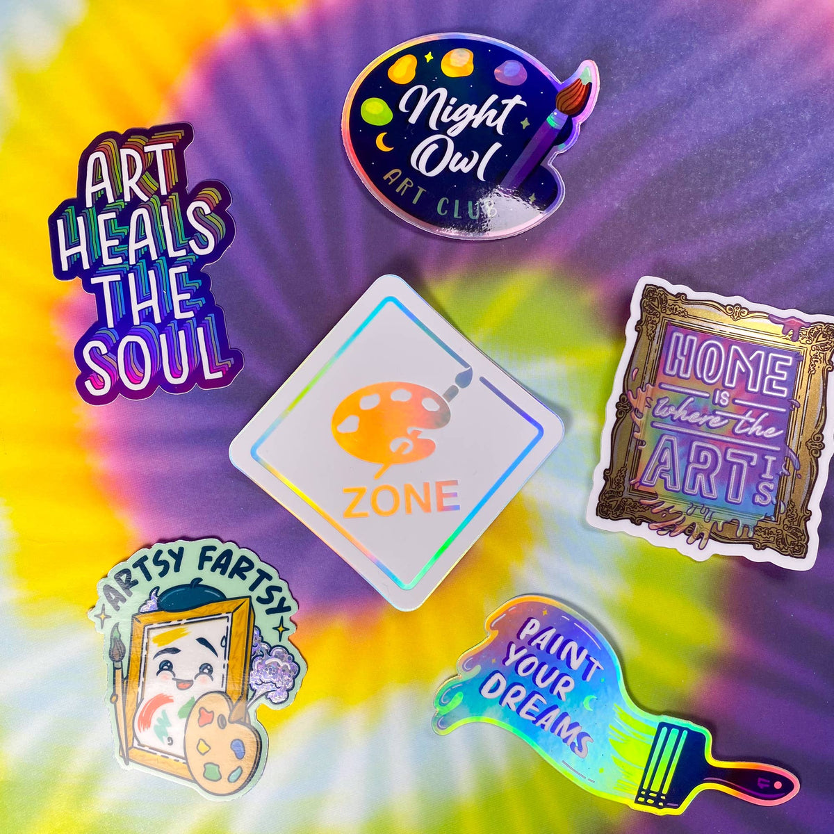 Artsy Fartsy Sticker | Artist Accessory | Art Decal