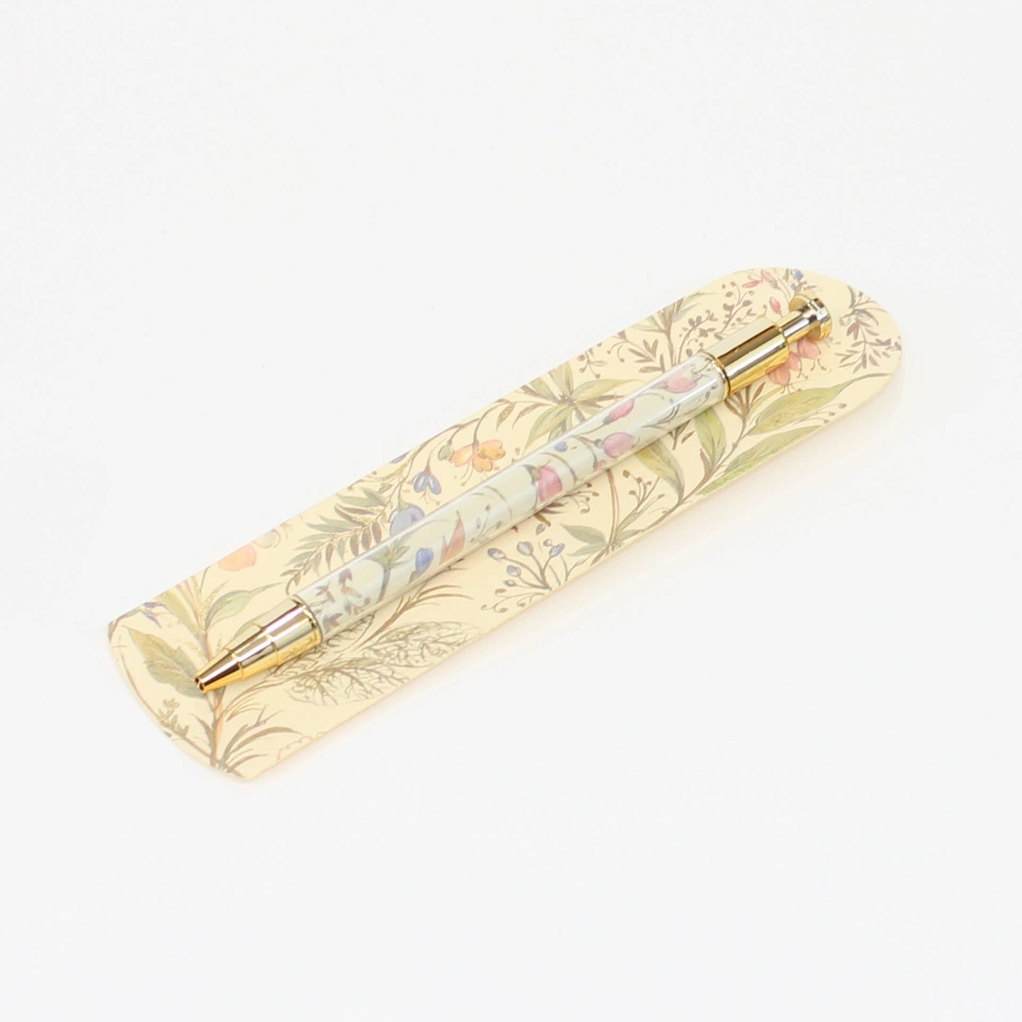 Florentine Pens With Matching Bookmark, Italian Stationery