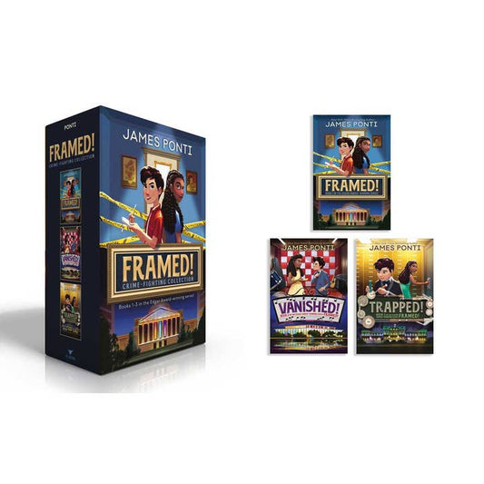 Framed! Crime-Fighting Collection: Framed!, Vanished!, and Trapped!