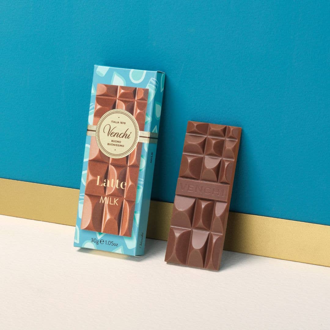 Mini Milk Chocolate Bar -  Italian Gourmet Chocolate