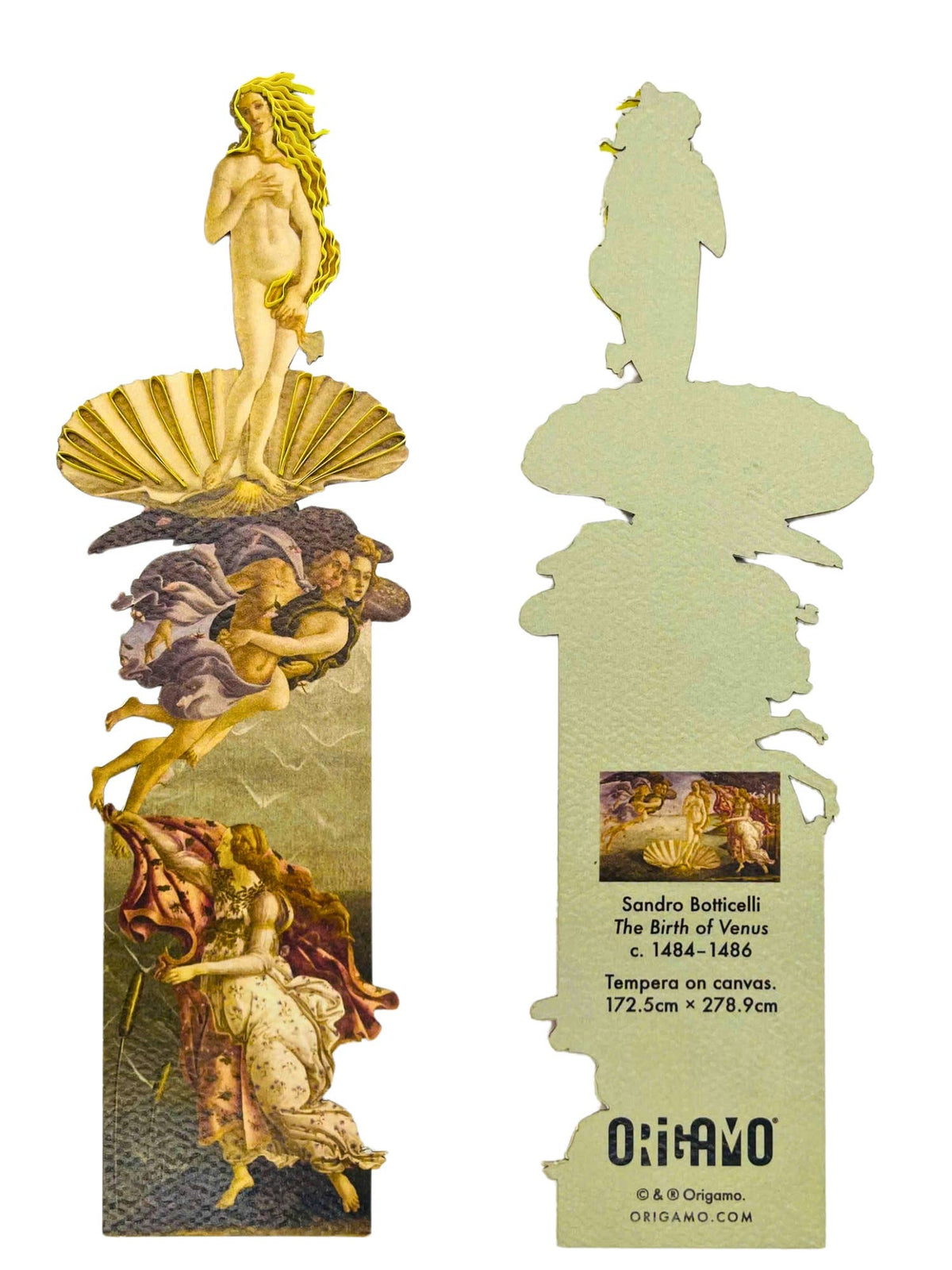 BOOKMARK BOTTICELLI QUILLING ORIGAMO