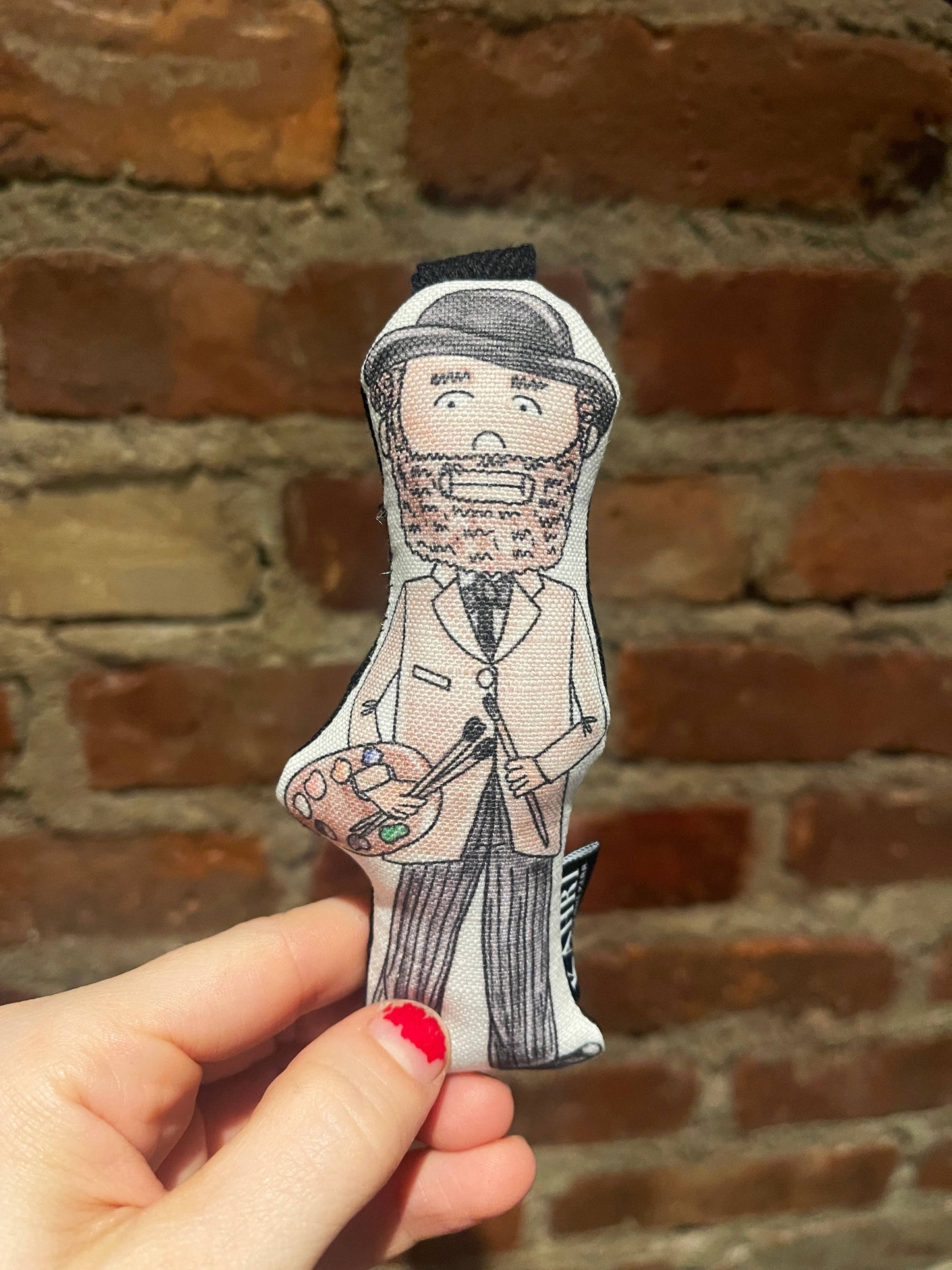 Mini Manet Doll Bag Charm
