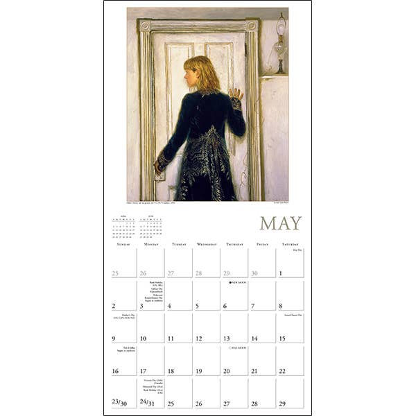 The Art of Jamie Wyeth 2027 Wall Calendar