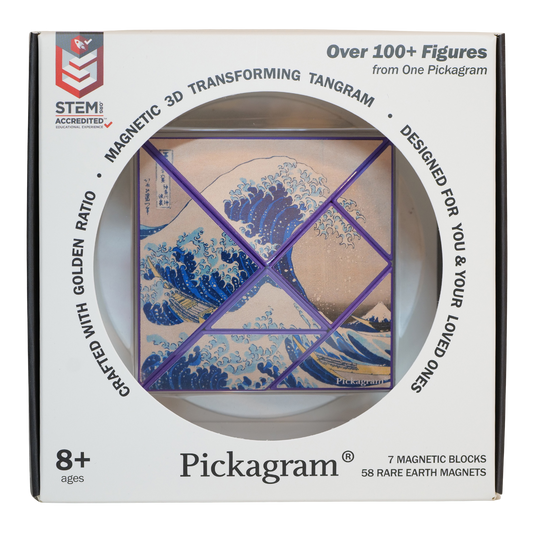 Art Pickagram Magnetic 3D Puzzle_The Great Wave at Kanagawa