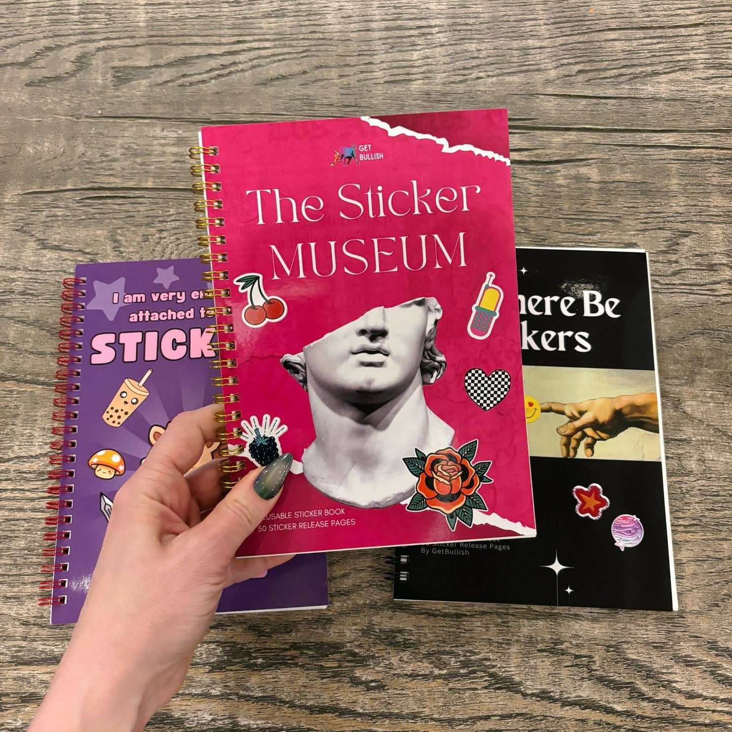 Reusable Sticker Storage Book - The Sticker Museum