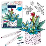 Pop-Up Coloring Bouquet