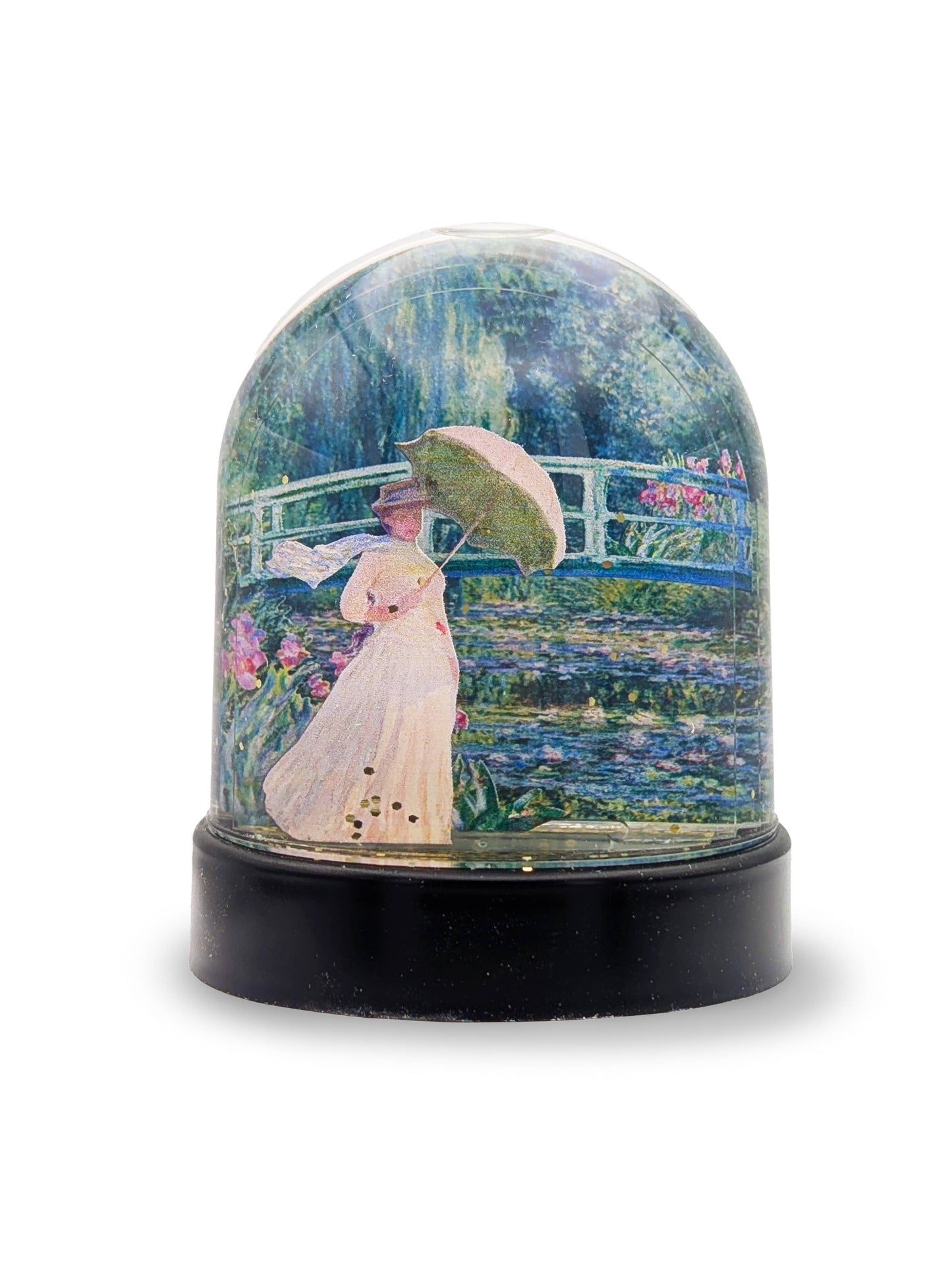 Snow Globe - Claude Monet - Japanese Bridge by Mon Petit Art