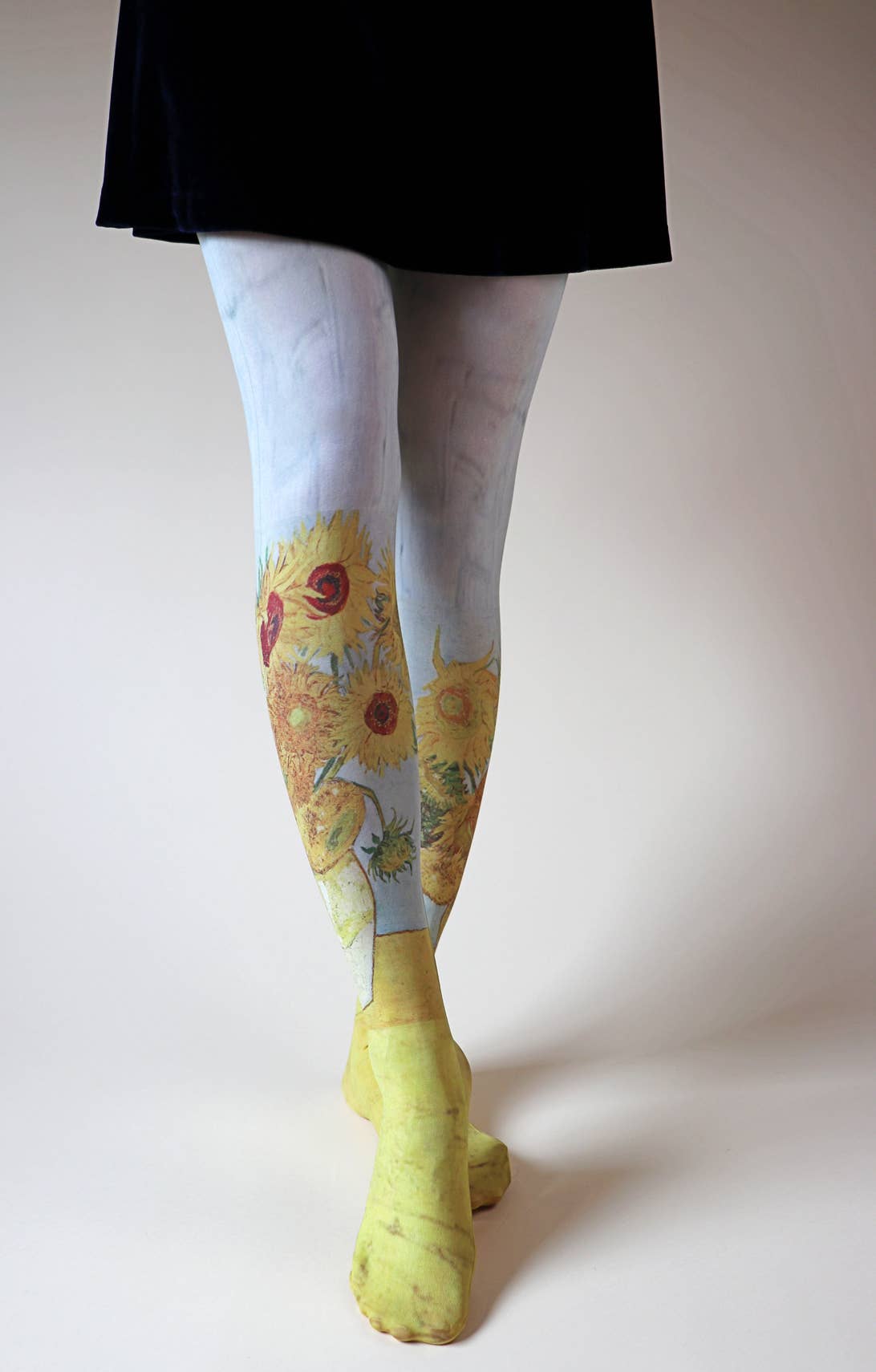 SUNFLOWERS by VAN GOGH - 3rd München Printed Art Tights