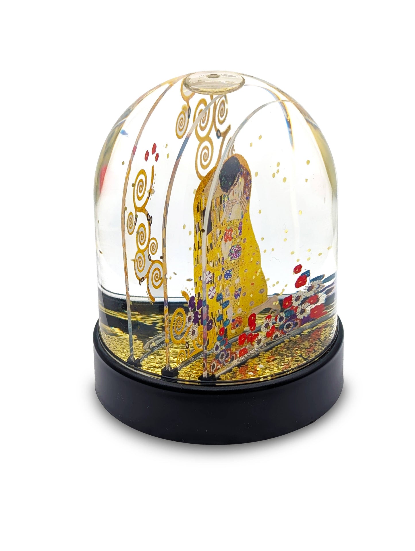 Snow Globe - Gustav Klimt - The Kiss by Mon Petit Art