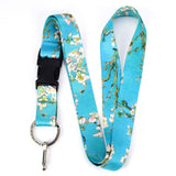 Buttonsmith Van Gogh Almond Blossom Premium Lanyard - Made in USA