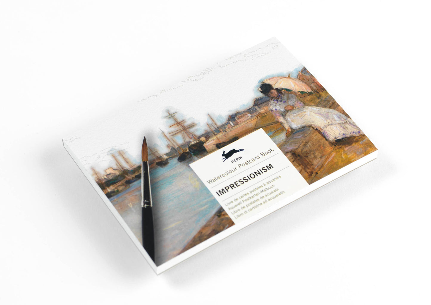 Impressionism Watercolour Postcard Book