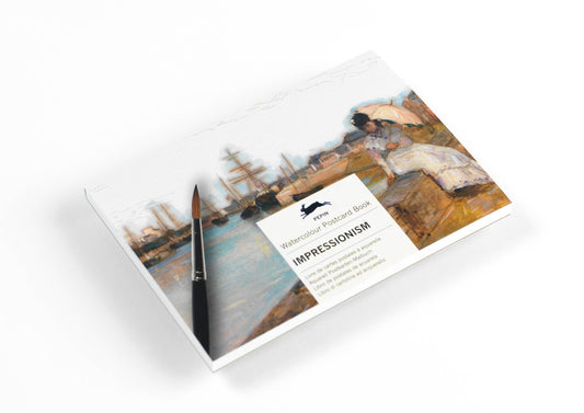 Impressionism Watercolour Postcard Book