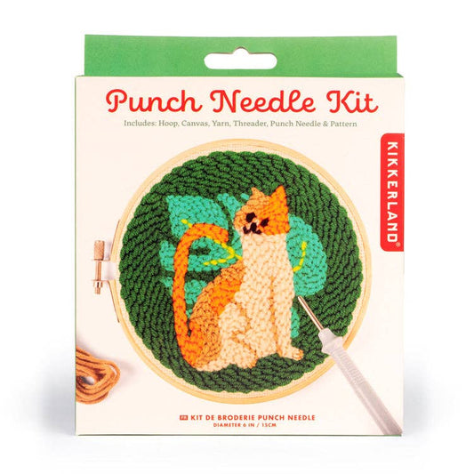 Cat Punch Needle Kit