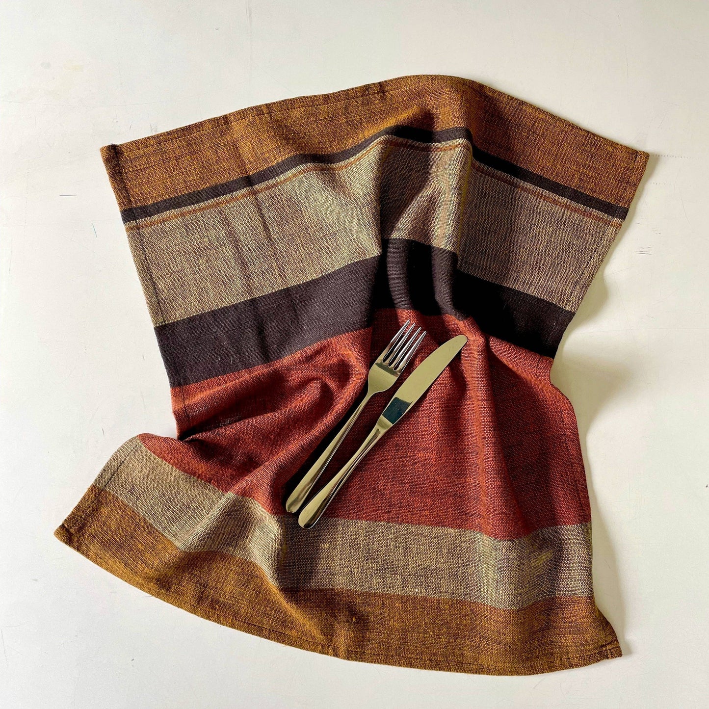 Dalol handwoven Ethiopian cotton napkin