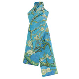 Van Gogh Almond Blossom Suede Scarf