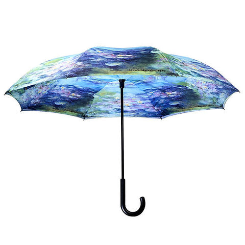 Water Lilies Stick Umbrella