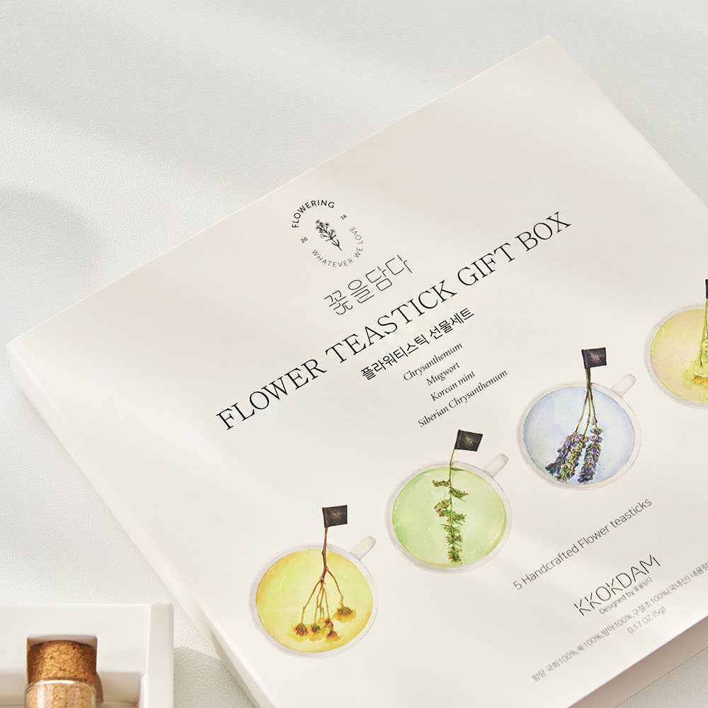Combination Flower Tea stick Gift Set (1 set = 5 sticks)