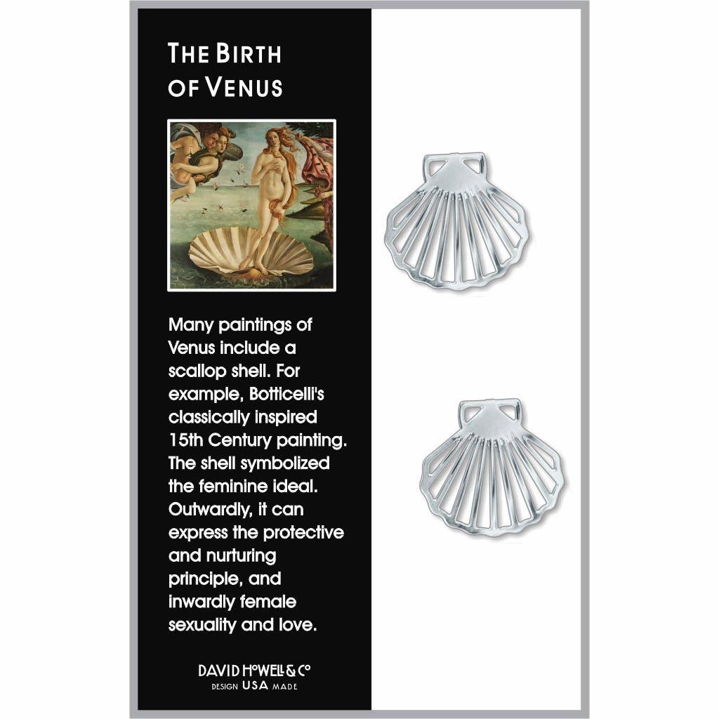 The Birth Of Venus Earrings, MADE in USA