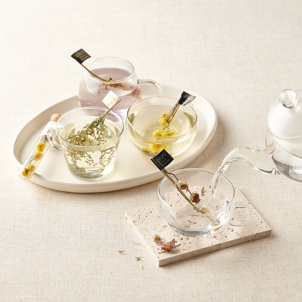 Combination Flower Tea stick Gift Set (1 set = 5 sticks)