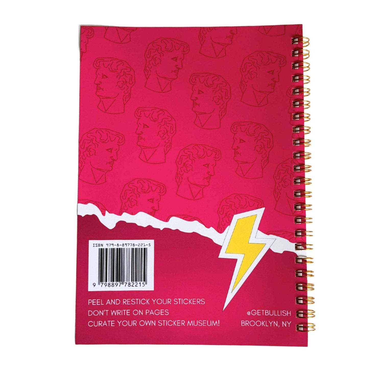 Reusable Sticker Storage Book - The Sticker Museum