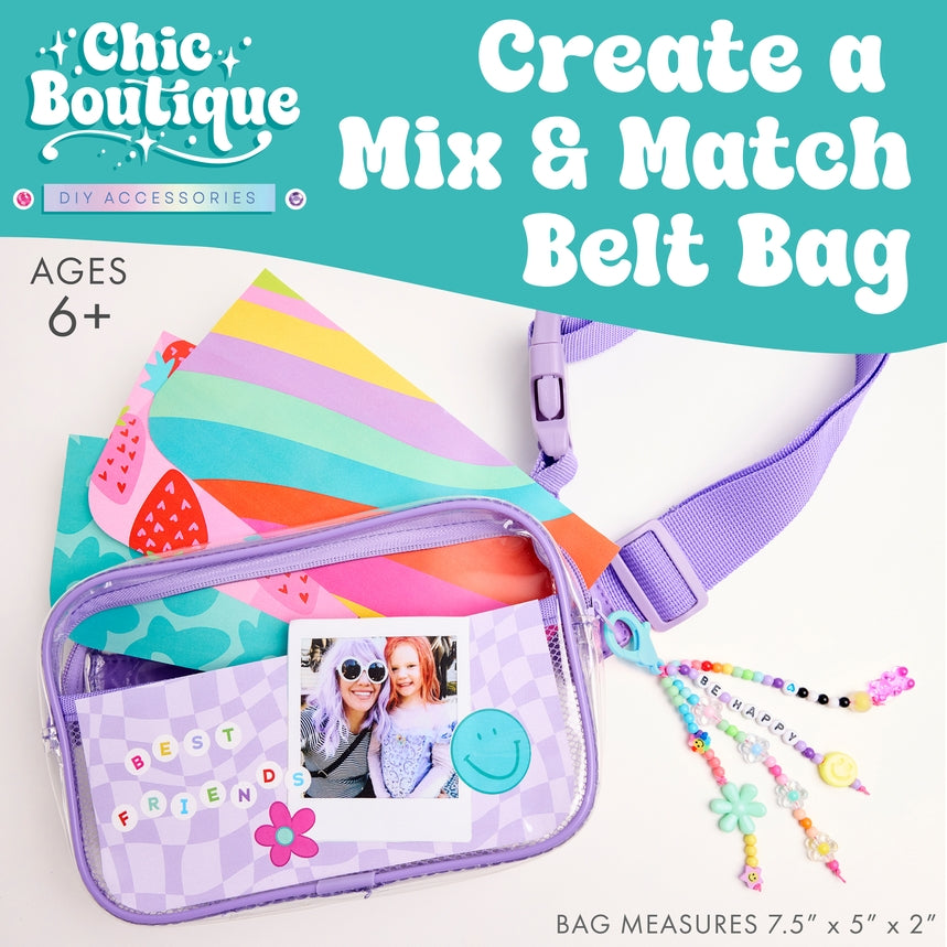 Chic Boutique Belt Bag Craft Kit For Kids