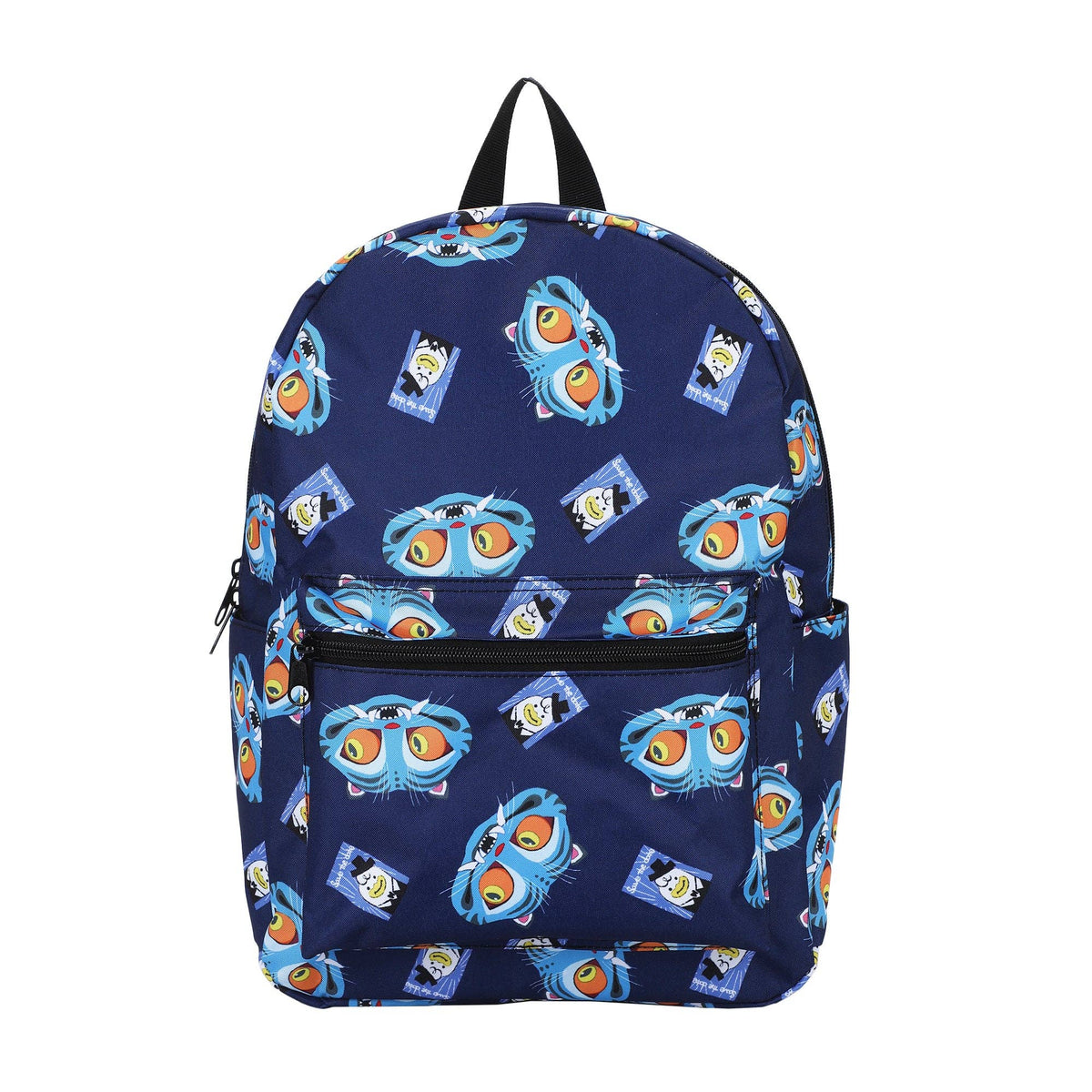 KPop Demon Hunters Derpy & Sussie All-Over Print 16.5" Adult Blue Quick Turn Backpack