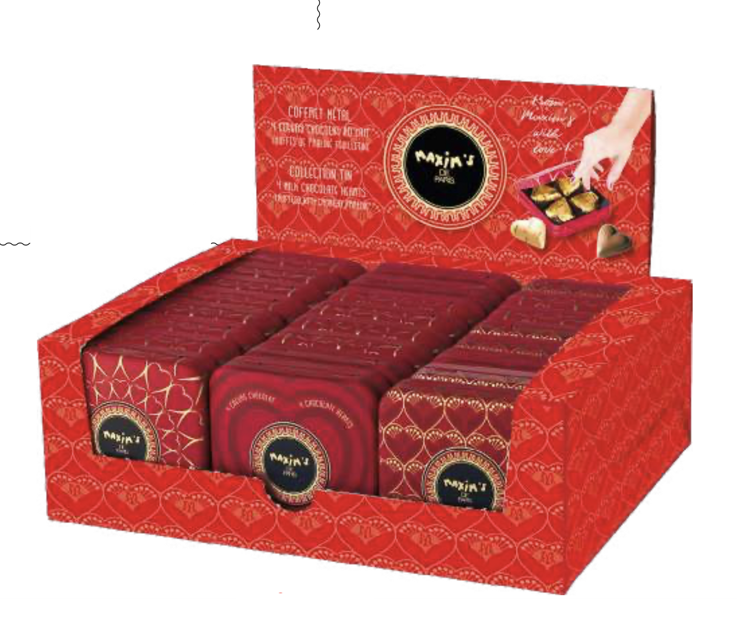 Maxim's De Paris 4pc Chocolate