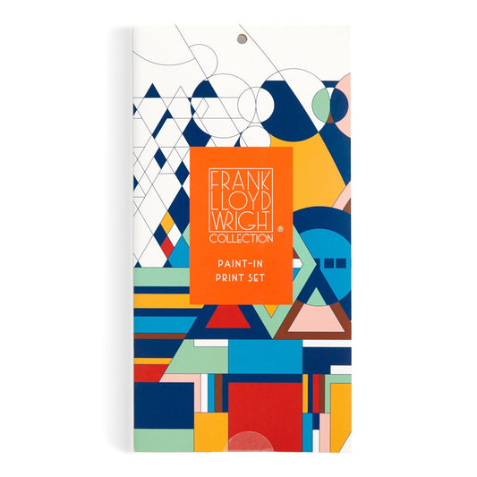 Frank Lloyd Wright paint-in print set