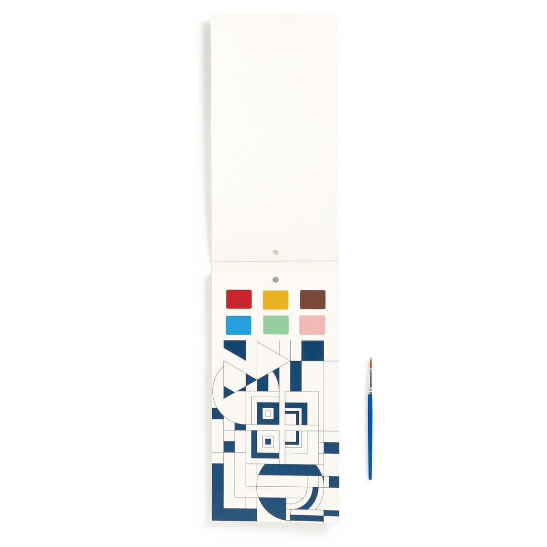 Frank Lloyd Wright paint-in print set