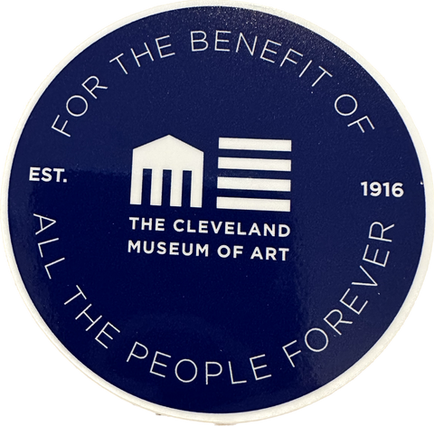 CMA Sticker Blue- For the Benefit