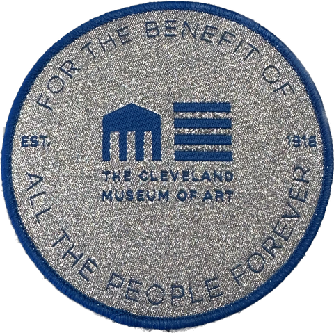 CMA | For the Benefit Silver Embroidered Patch