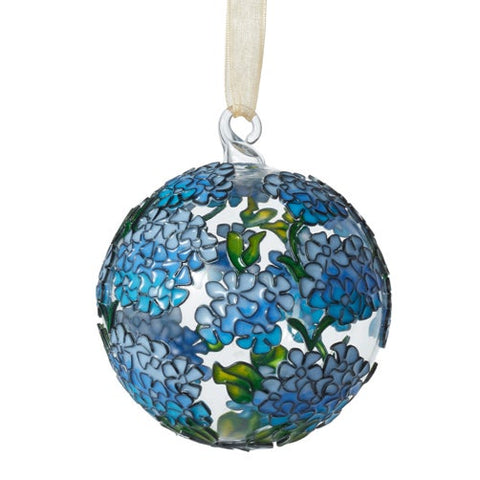 Louis C. Tiffany Hydrangeas Cloisonné Ornament