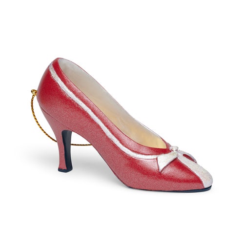 Midcentury Italian Pump Shoe Ornament