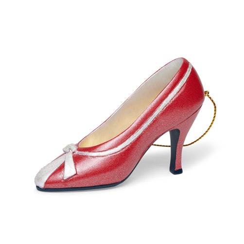 Midcentury Italian Pump Shoe Ornament