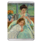 Young Mother Sewing Mini Pix Puzzle