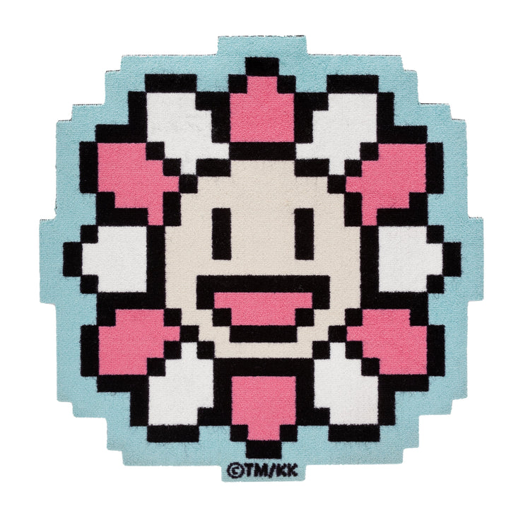 Murakami Flowers Die-Cut Floor Mat (Dot Flower #0000)