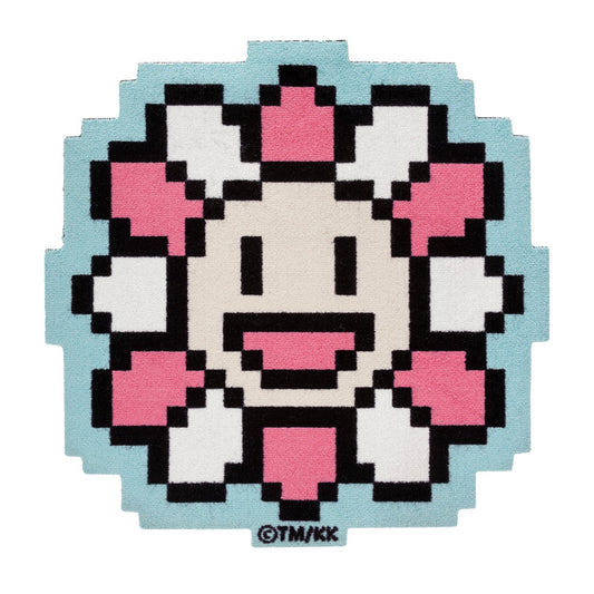 Murakami Flowers Die-Cut Floor Mat (Dot Flower #0000)