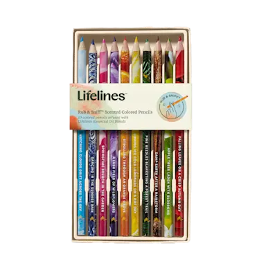 Rub & Sniff Scented Colored Pencils - 10ct