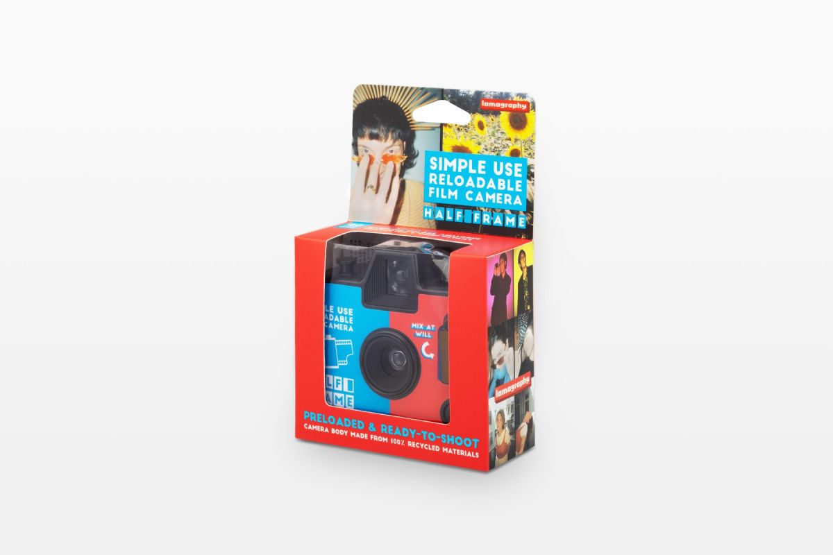 Half-frame Simple Use Reloadable Film Camera LomoChrome Classicolor