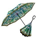 Tiffany Field of Lilies Reverse Umbrella